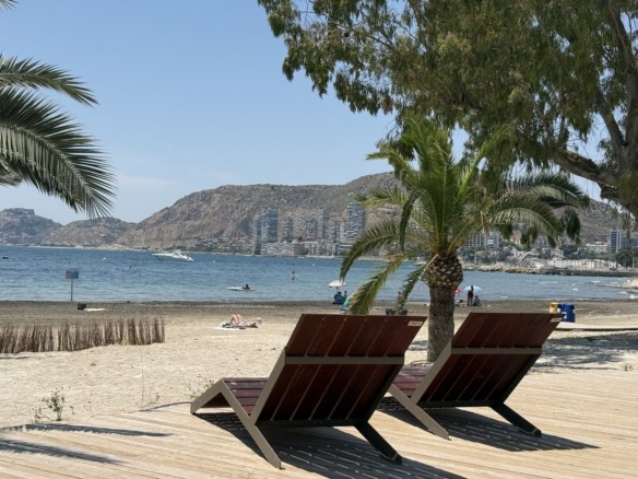 Relax Frente al Mar: Tu ventana exclusiva a la Playa de la Albufereta